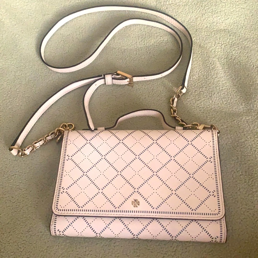 Tory Burch leather crossbody wallet bag